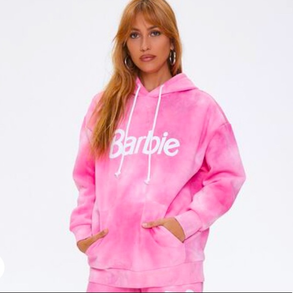 tie dye barbie hoodie